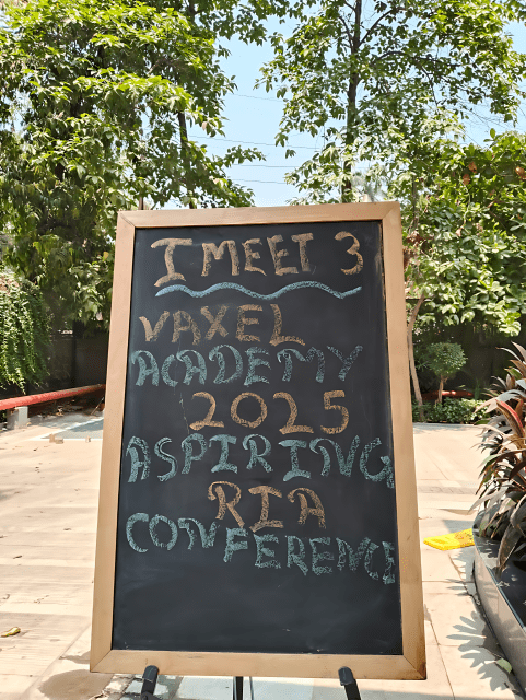 VAXEL 2025 Aspiring RIA Conference Entrance